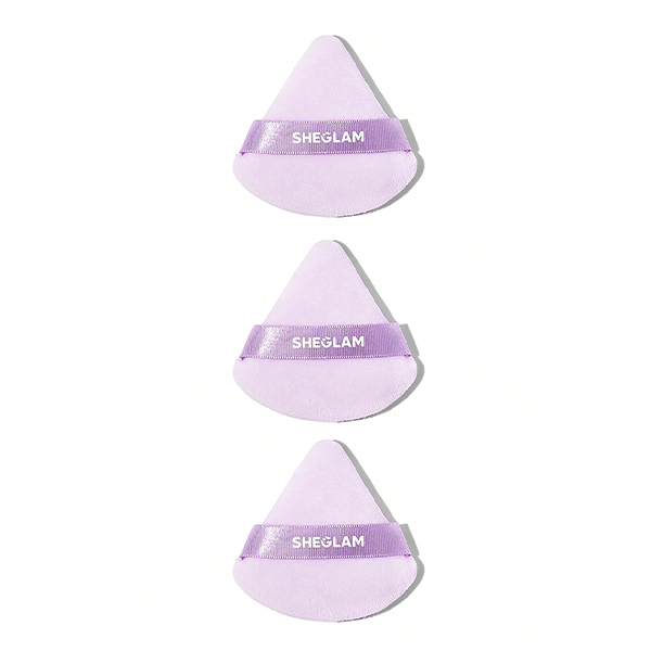 پد آرایشی 3 عددی شیگلم مدل Insta-Ready Powder Puff Poudrier
