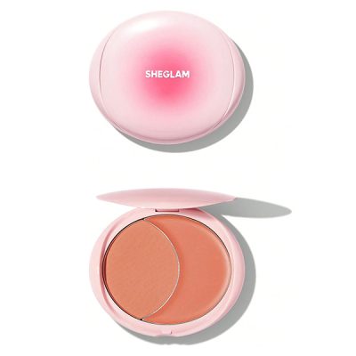 رژگونه دوکاره شیگلم مدل Cheek 2 Cheek Blush Duo Peach Juice 8.3 گرم