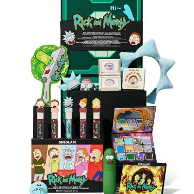 پک کامل آرایشی شیگلم مدل Rick and Morty Full Collection Set