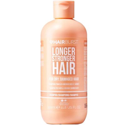 شامپو هیربرست نارنجی مخصوص موهای خشک و آسیب دیده Hairburst حجم 350 میلی لیتر