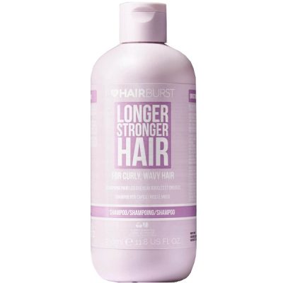 شامپو هیربرست بنفش مخصوص موهای فر و مجعد Hairburst حجم 350 میلی لیتر
