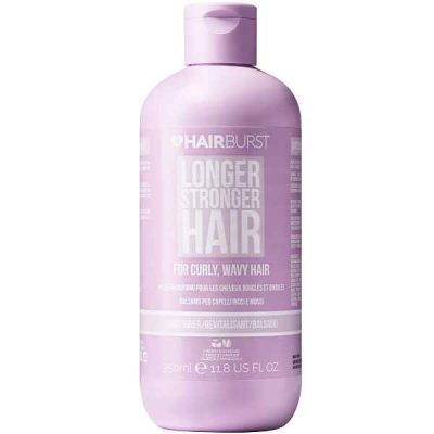 نرم کننده موهای فر و مجعد هیربرست Hairburst بنفش 350 میل | آبرسان، ضد وز، حفظ حالت فر، بدون سولفات