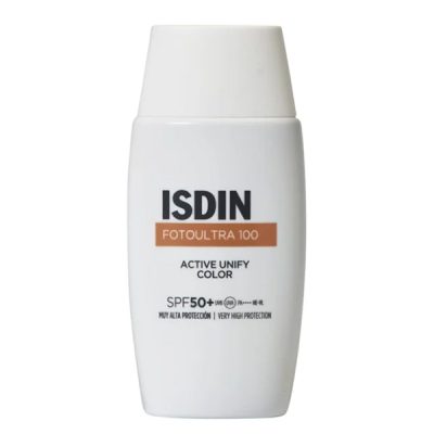 ضد آفتاب ضد لک رنگی ایزدین اکتیو یونیفای SPF 50 حجم 50 میلی لیتر