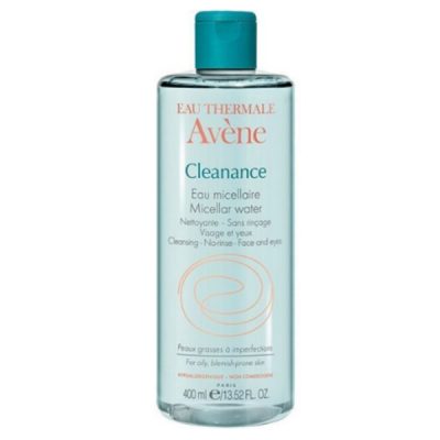 میسلار واتر پوست چرب و جوش دار اون Cleanance پاک کننده صورت و چشم حجم 400 میلی لیتر