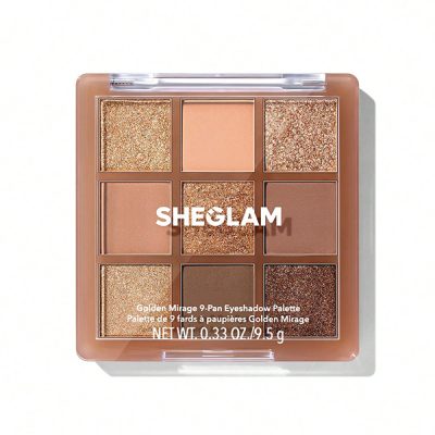 پالت سایه 9 رنگ گلدن میراژ شیگلم Sheglam Golden Mirage Eyeshadow Palette