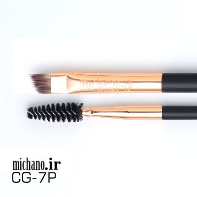 براش دو سر ابرو و مژه میچانو مدل 7P مناسب فرمدهی ابرو و جداسازی مژه MICHANO 7P Brush