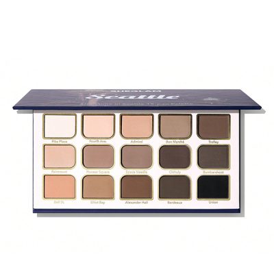 پالت سایه چشم 15 رنگ شیگلم مدل Showtime In Seattle Palette
