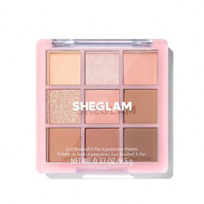 پالت سایه چشم 9 رنگ شیگلم مدل Just Blushed Eyeshadow Palette