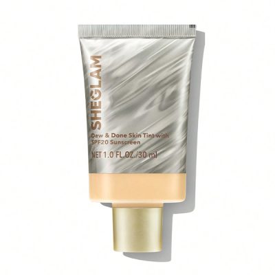 تینت پوست حاوی ضد آفتاب شیگلم مدل Dew & Done Skin Tint SPF20 حجم 30 میل