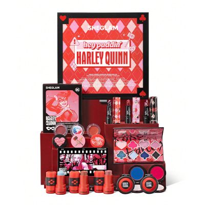 پک آرایشی هارلی کویین شیگلم Sheglam Harley Quinn Full Collection | ست کامل آرایش فانتزی چشم، لب و صورت