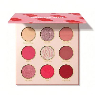 پالت سایه 9 رنگ لاو کندی شیگلم Sheglam Love Candy Eyeshadow Palette | ترکیب رنگهای مات و شاین با پیگمنت بالا