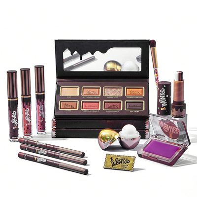 پک آرایشی ویلی ونکا شیگلم Sheglam Willy Wonka X Full Collection Set مجموعه کامل آرایش صورت لب و چشم