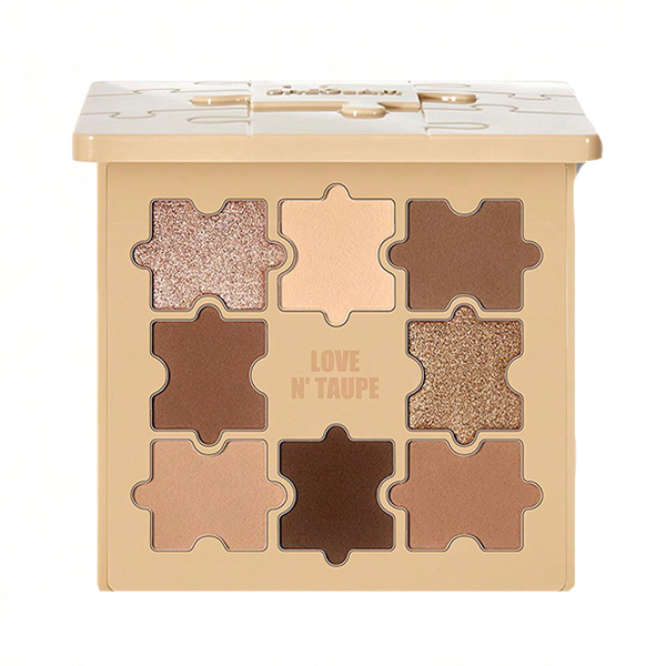 پالت سایه چشم پازلی شیگلم مدل Jazy Jigsaw Love N Taupe Eyeshadow Palette
