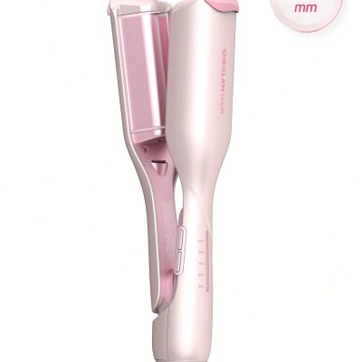 دستگاه ویو ساحلی شیگلم مدل Cupid's Charm Beach Babe Hair Waver رنگ صورتی