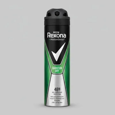 اسپری ضدتعریق مردانه رکسونا مدل Quantum Dry حجم ۲۰۰ میلی‌لیتر