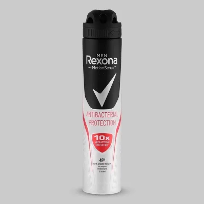 اسپری ضدتعریق مردانه رکسونا مدل Anti-Bacterial حجم ۲۰۰ میلی‌لیتر