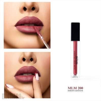 رژلب مایع آبرسان مات میچانو MICHANO Hydrating Liquid Matte با ماندگاری بالا و جلوه مخملی