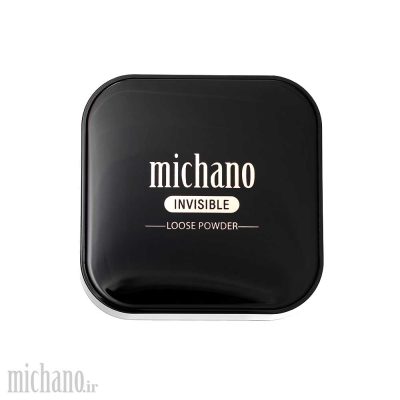 پودر بیک میچانو MICHANO LOOSE POWDER INVISIBLE تثبیت کننده آرایش با جلوه مات و طبیعی