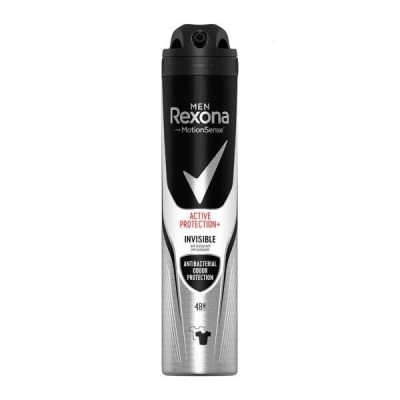 اسپری ضد تعریق مردانه رکسونا مدل Active Protection Invisible با ماندگاری ۴۸ ساعت