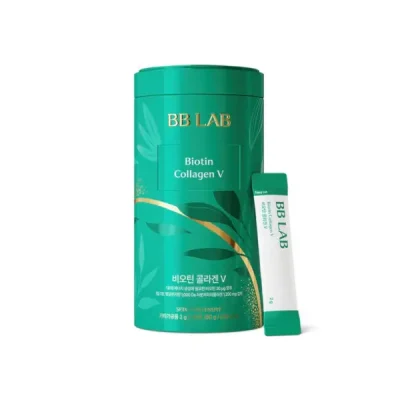 پودر کلاژن جوانساز و تقویت مو و ناخن بیوتن بی بی لب BB LAB Biotin Collagen V
