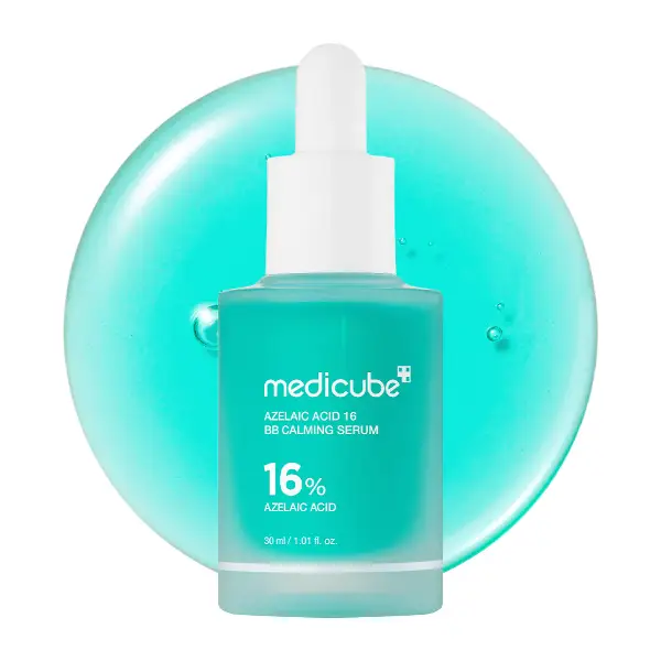 سرم آزلائیک اسید ضد التهاب و لک مدی کیوب Medicube Azelaic Acid 16 Calming Serum